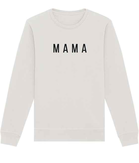 Mama Organic Cotton Sweater. A lovely gift for Mother's Day. Available with matching MINI sweater for children.