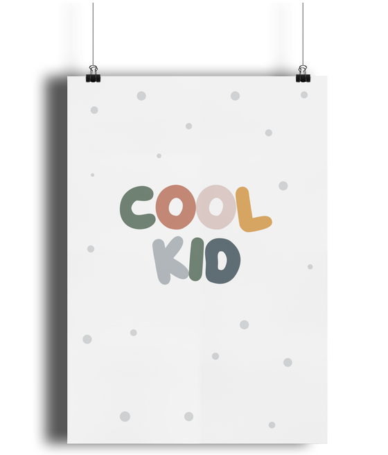Cool Kid Unframed Print