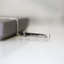  Personalised Bar Necklace