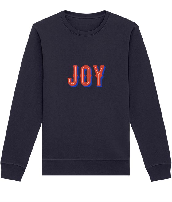 NEW Navy JOY Unisex Organic  Adult's Sweater