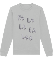  FA LA LA Grey Organic Sweater