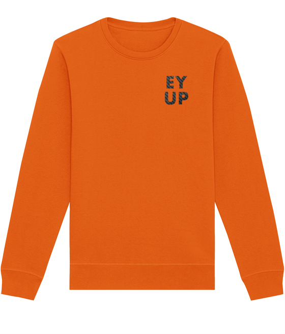 Embroidered EY UP Organic Sweatshirt