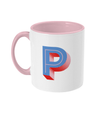 P Initial Mug