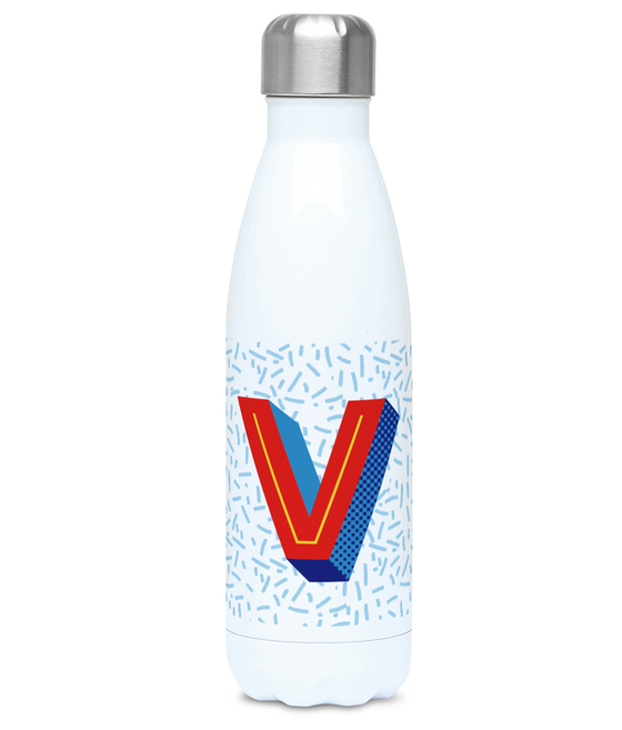 V Letter Water Bottle/Flask