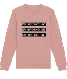  Love Organic Pink Women's Sweater