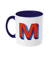 M Initial Mug