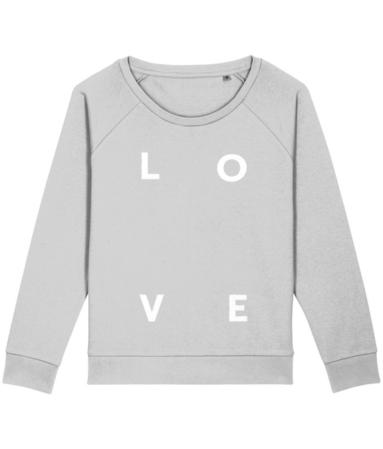 Love Grey Organic Sweater