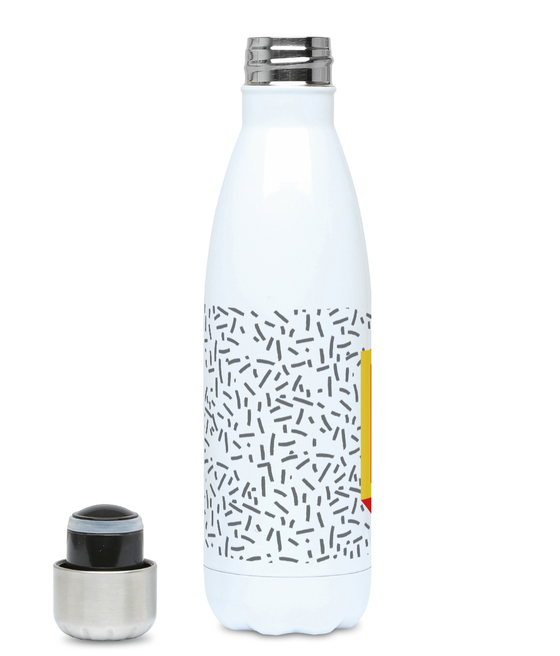 D Letter Water Bottle/Flask