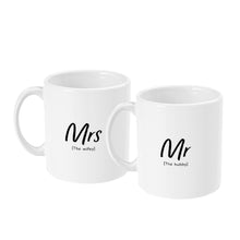  Mr & Mrs Wedding Mug Set